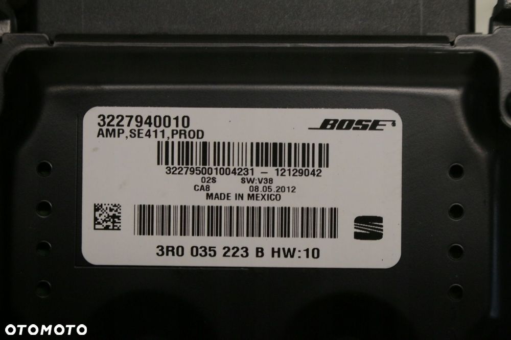 wzmacniacz Seat Exeo BOSE 3R0035223B - 5