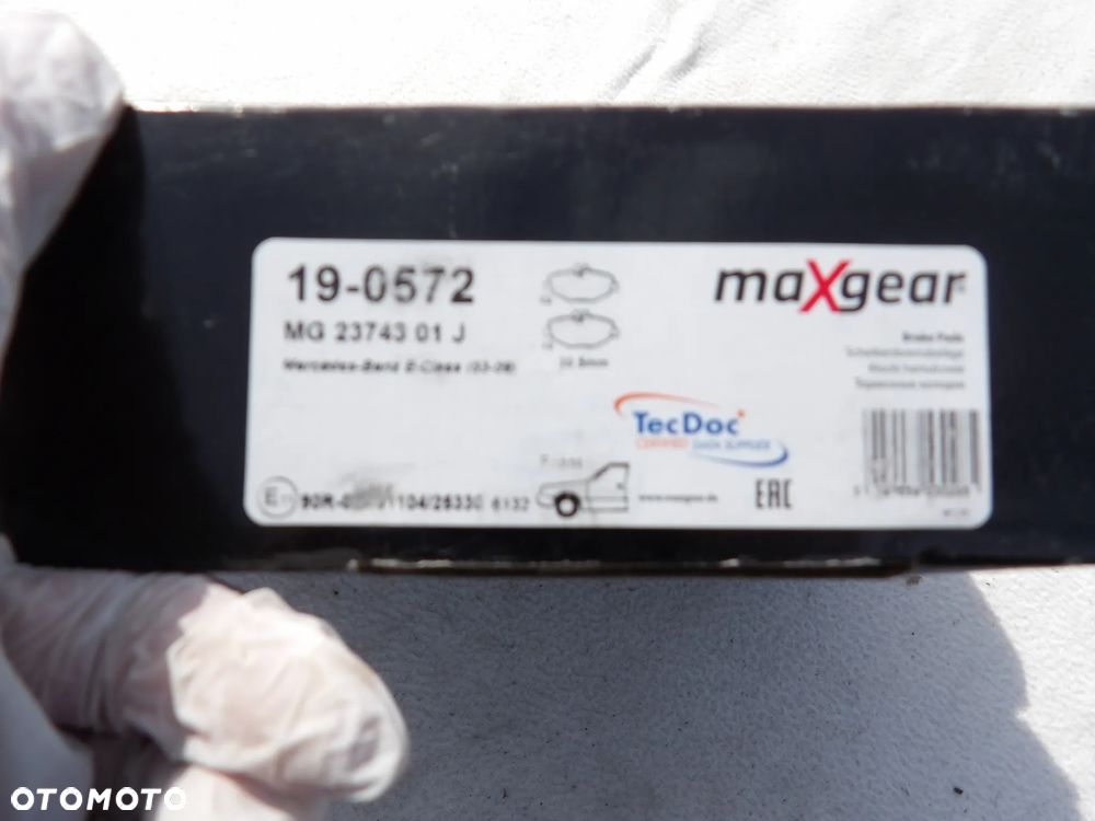 Maxgear 19-0572 Zestaw klocków hamulcowych, hamulce tarczowe - 2