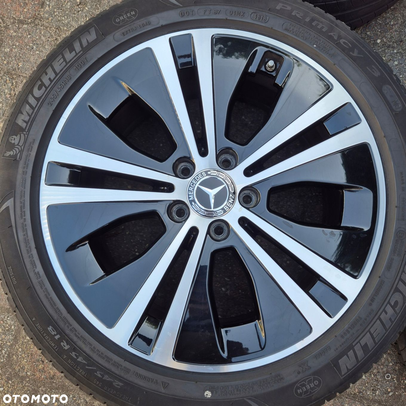 LATO KOŁA 245/45 R18 ORYGINAŁ MERCEDES S E-KLASA W213 W140 W220 VITO W212 - 3
