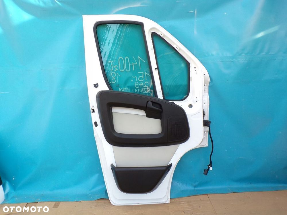 DUCATO JUMPER BOXER drzwi przednie PRAWE BIAŁE 249 przód MAXI do ZAŁOŻENIA - 2