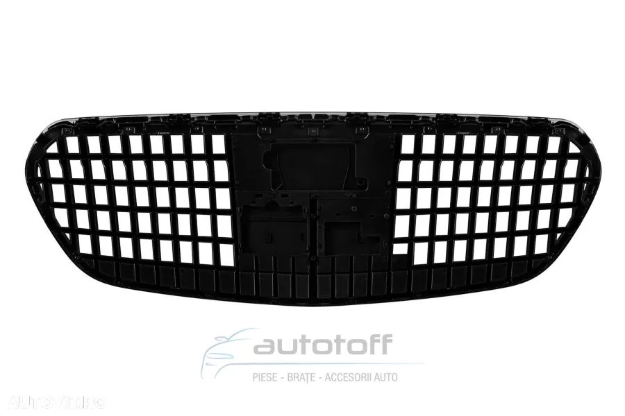Grila centrala compatibila cu Mercedes S-Class W223 (2021+) MBH Design - 4