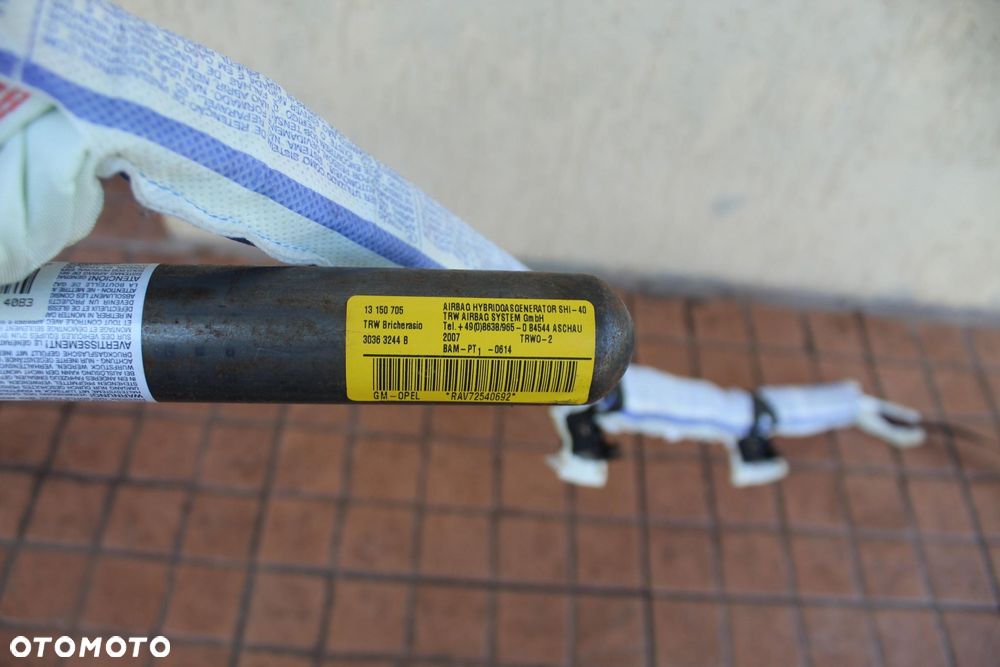 KURTYNA AIRBAG PRAWA OPEL CORSA D 13150705 - 4