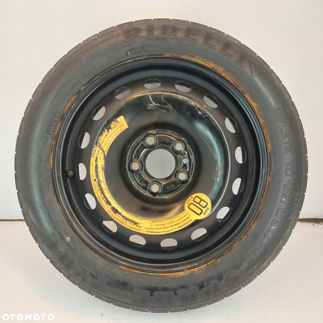 Koło dojazdowe Dojazdówka 15 5x98 Fiat Tipo II 125/80R15 B1872 - 1