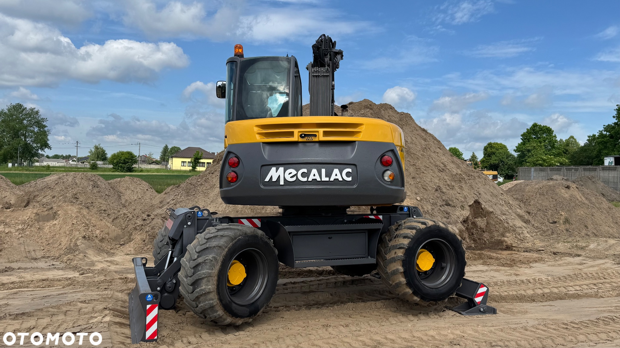 Mecalac 714 MW / sprowadzona / 3 łyżki / krokodyl / 2008/2009 - 14
