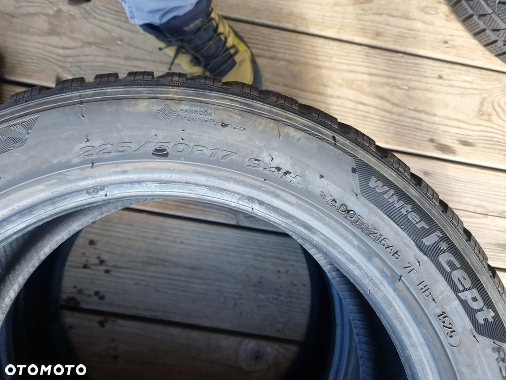 OPONY Hankook WiNter i*cept RS3 225/50R17 94H 2025r.4x7,5mm jak nowe 4szt. - 12