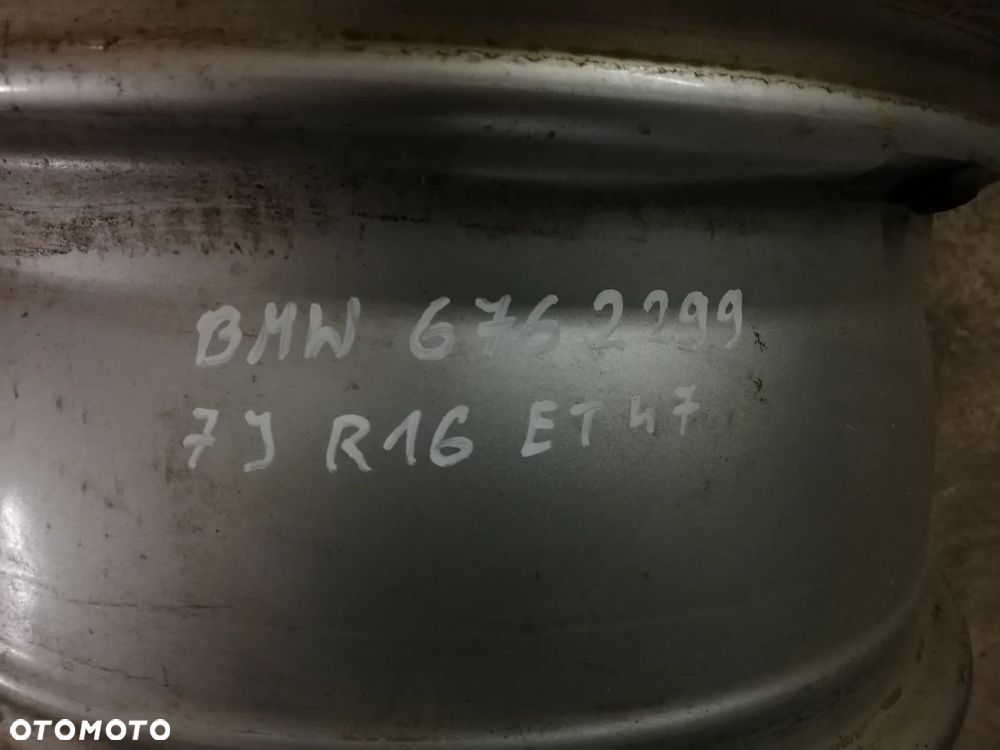 BMW 3 FELGA FELGA ALUMINIOWA R16 5X120 ET47 6762299 ORYGINAŁ - 2
