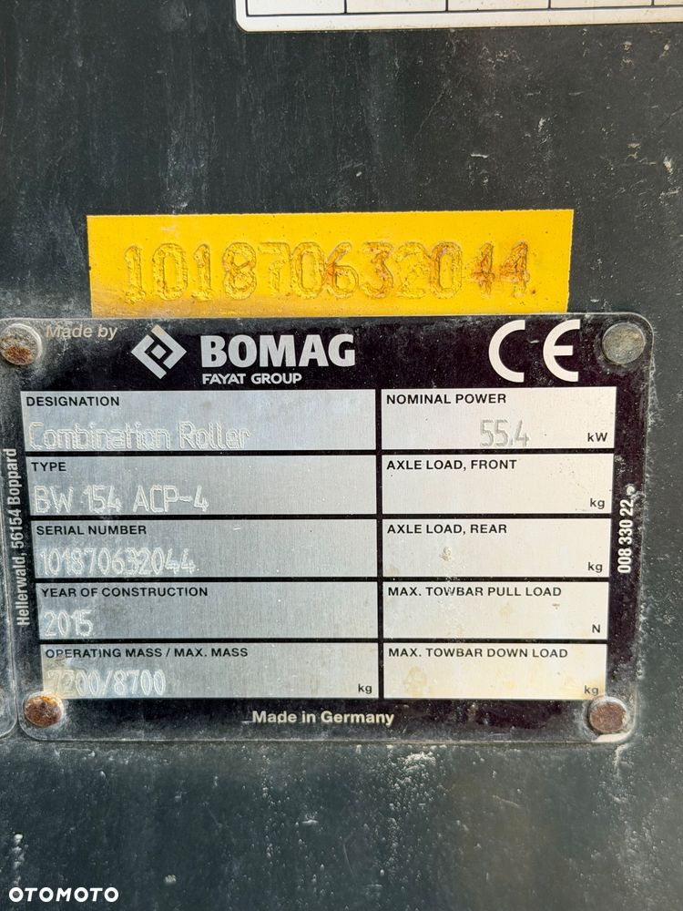 Bomag BW 154 ACP 4 - 5