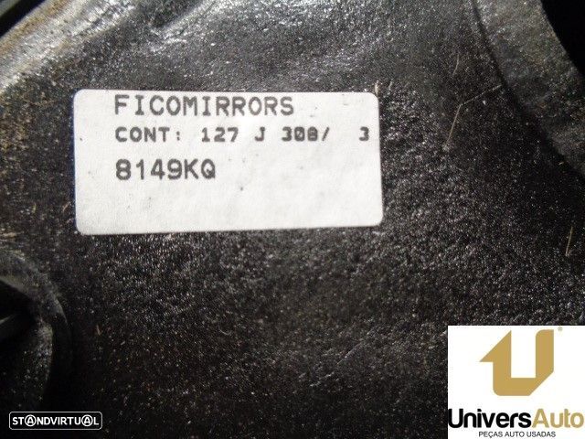ESPELHO RETROVISOR ESQUERDO PEUGEOT 206 FASTBACK 2000 -8149KQ - 8