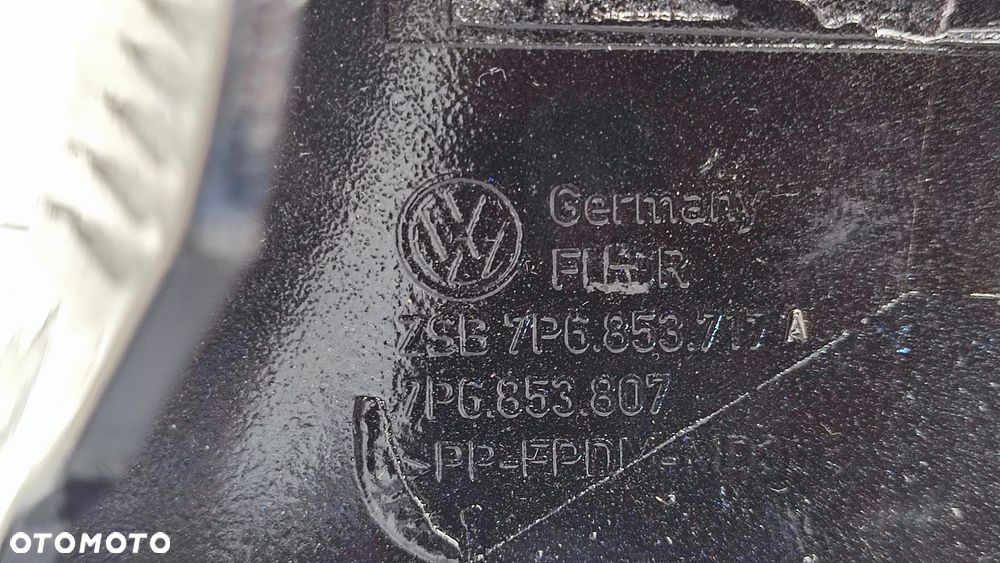 VW TOUAREG 7P 10-18R NAKLADKA BLOTNIKA R-LINE LISTWA LEWA 7P6853717A 7P6853717 A - 5