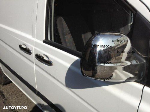 Oglinzi cromate Mercedes VITO 2003-2010  W639 husa capota,huse scaun