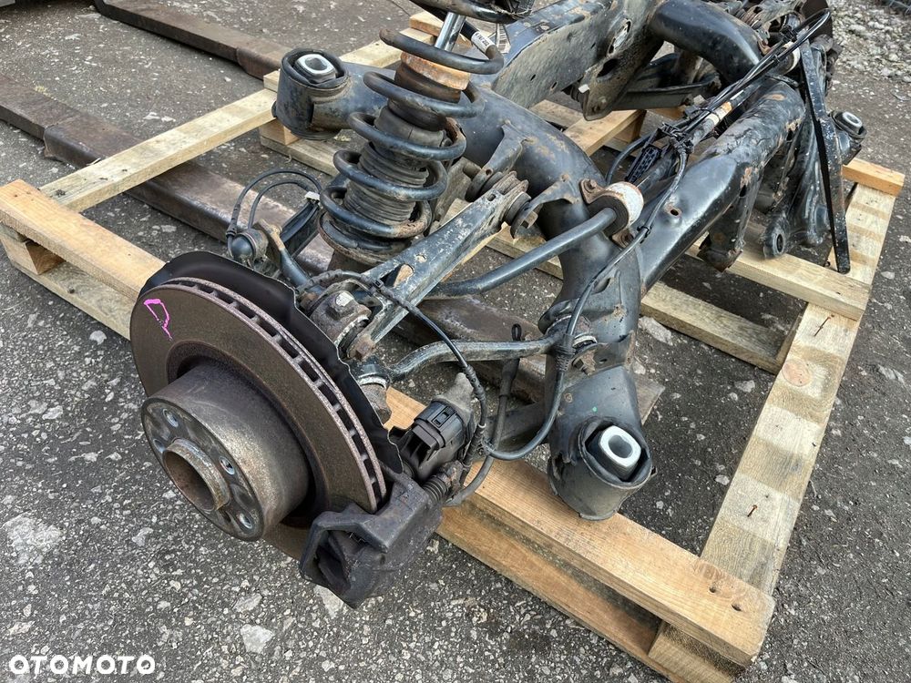 Belka wozek zawieszenie zaciski wahacze tyl BMW F25 X3 3.0 D N57 KPL - 4