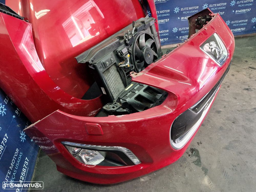 Frente completa usada PEUGEOT 308 1.6 HDI Phase II 2011 XENON capot parachoques oticas guardalamas - 9