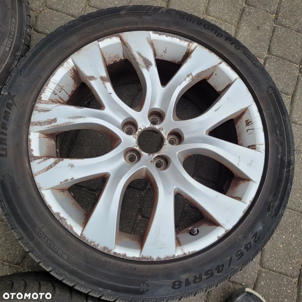 CITROEN C5 III LIFT X7 FELGI ALUMINIOWE ALUSY KOŁA 18 CALI 5X108 ZIMA - 9