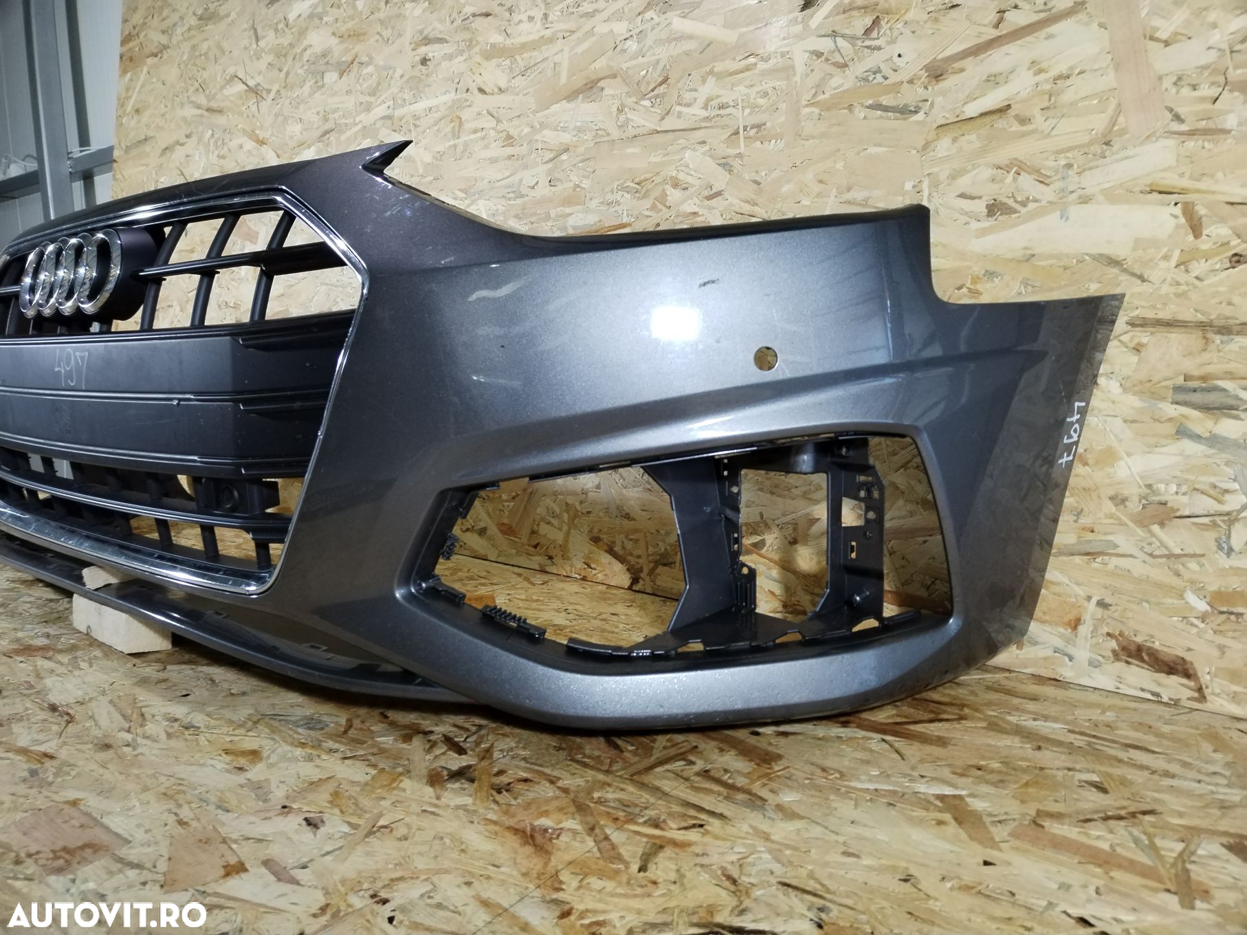 Bara fata Audi A4, B9, Facelift, 2020, 2021, 2022, 2023, 8W0807437AH. - 11