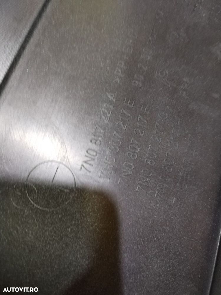 Bara fata VW Sharan, 2010, 2011, 2012, 2013, 2014, 2015, 2016, 2017, 2018, 2019, cod origine OE 7N0807221A. 10046 - 13