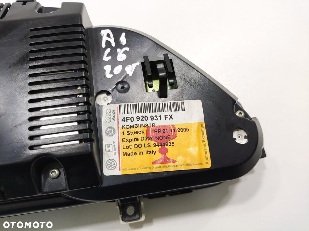 LICZNIK AUDI A6 C6 3.0 TDI 2004-2008 4F0920931FX EUROPA - 6