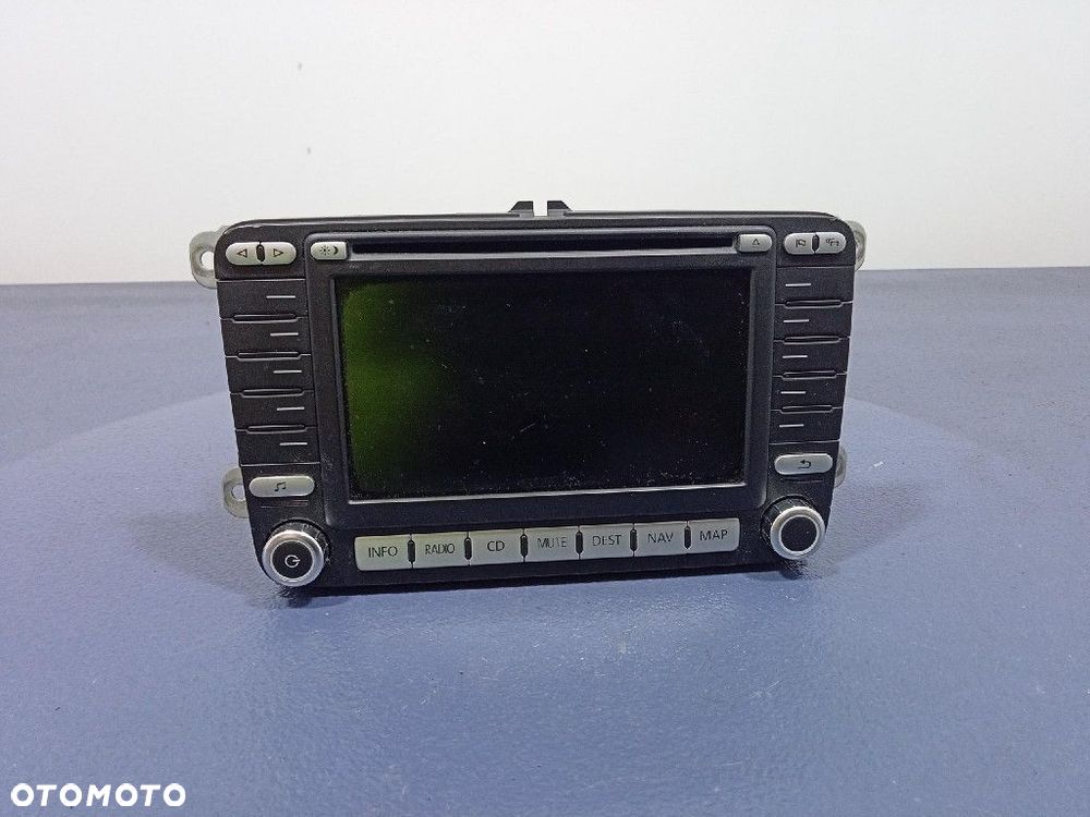 VW PASSAT B6 GOLF V RADIO NAWIGACJA OEM 1K0035198C - 1