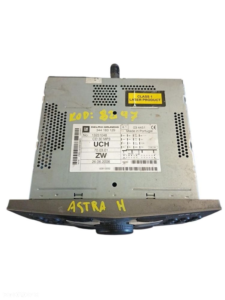 RADIO CD OPEL ASTRA H - 2