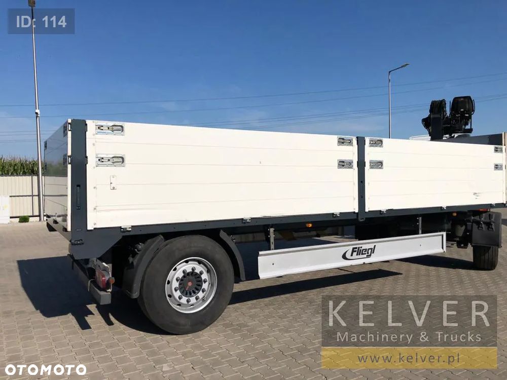 Fliegl ZPS 180 przyczepa budowlana - 4