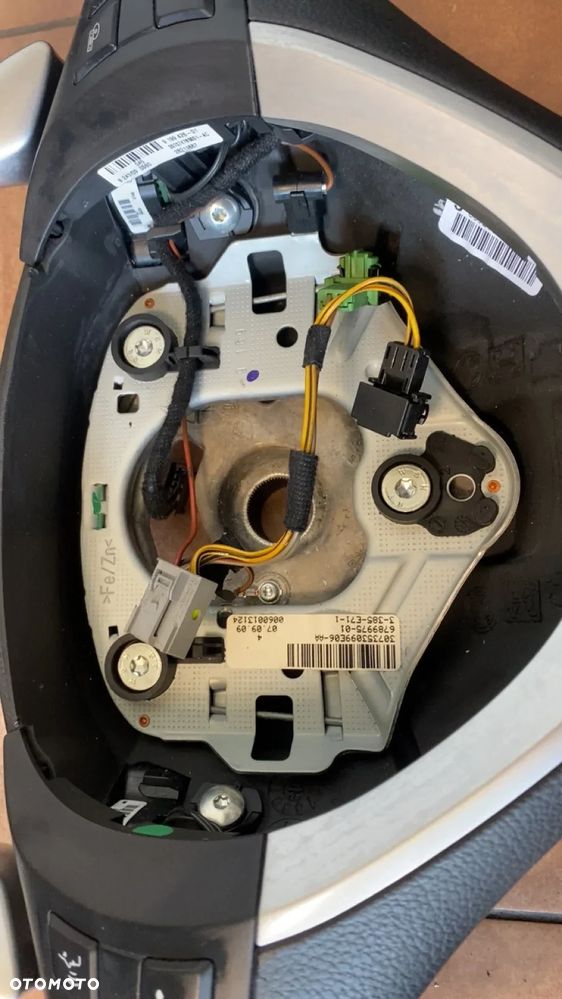 KIEROWNICA SKÓRA SPORT ŁOPATKI MULTI BMW X5 E70 X6 E71 6789975 - 5
