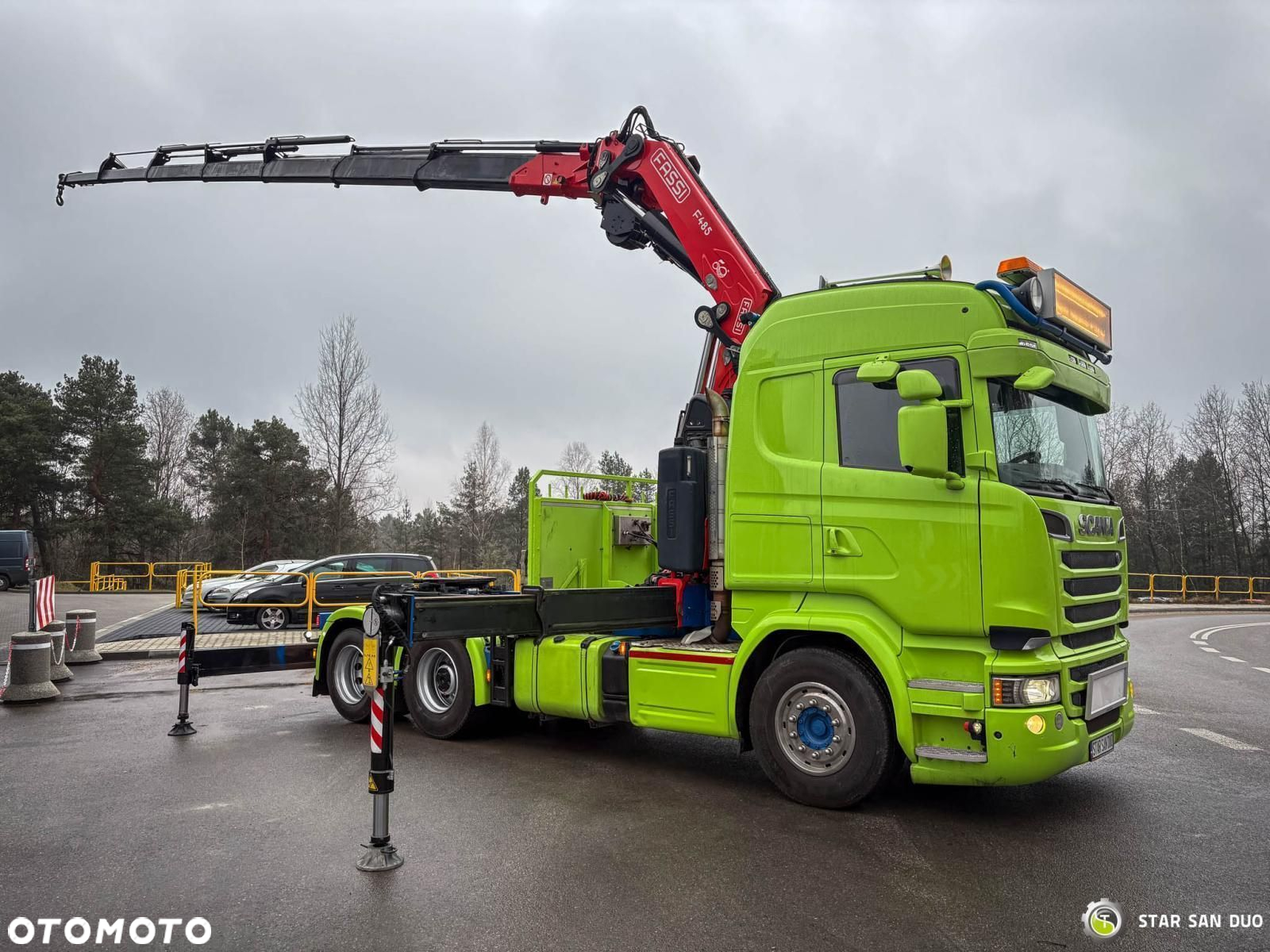 Scania R520 6x2 Fassi F485 HDS Żuraw Wciągarka Euro 6 - 17