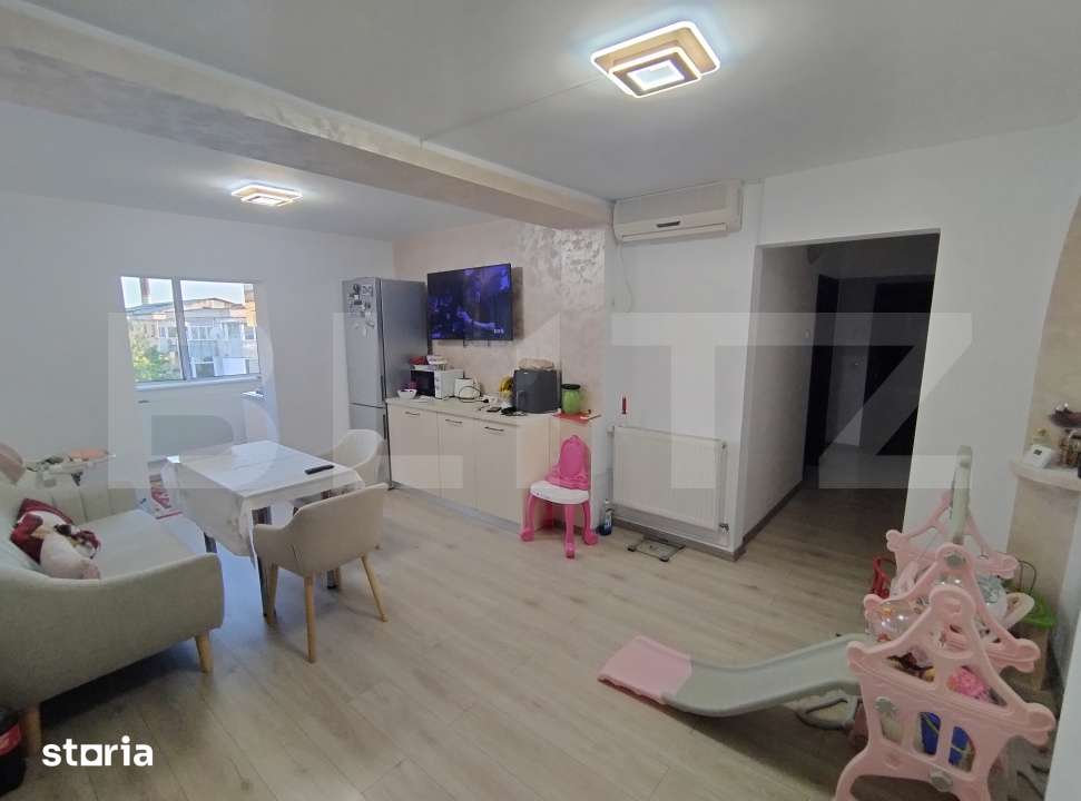 Apartament 3 camere, 72 mp utili, 1 Mai, Pelendava — fotografia 1