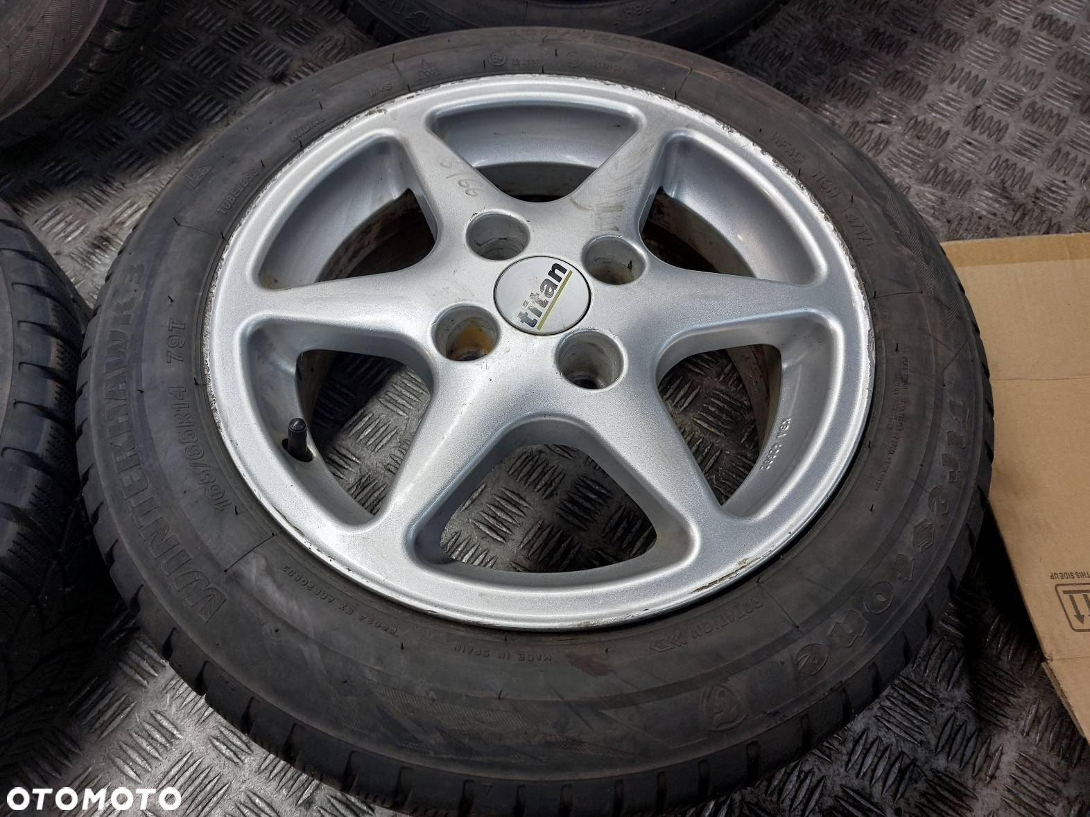 KOŁA ZIMOWE 4X100 6Jx14 ET37 165/65R14 HYUNDAI MAZDA KIA HONDA TOYOTA - 3