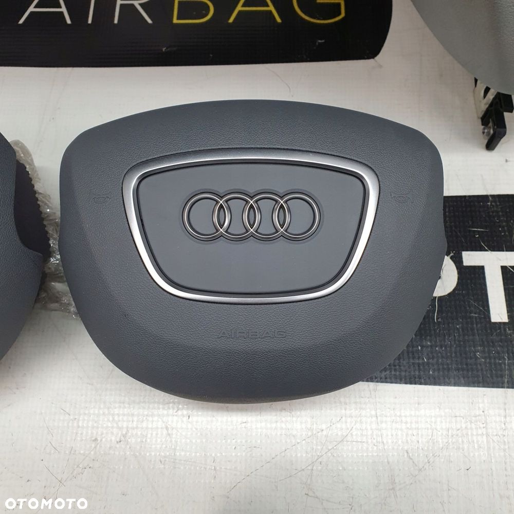 AUDI A6 C7 A6 4G DESKA ROZDZIELCZA KONSOLA KOKPIT PULPIT PODUSZKI AIRBAG AIR BAG PASY KIT SET - 8