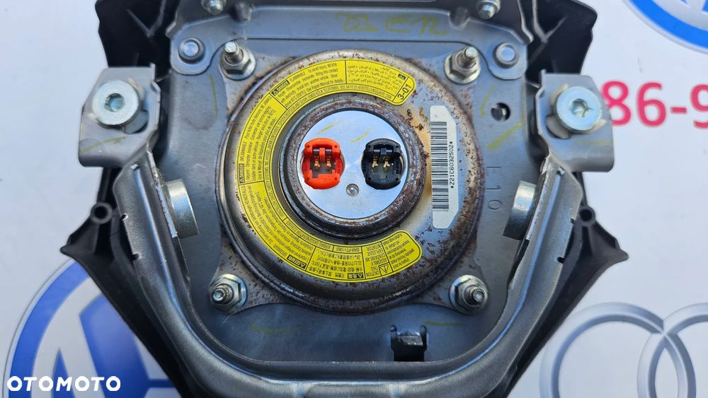 TOYOTA COROLLA VERSO II 2 2004- Poduszka powietrza kierowcy pasażera Kolanówka Airbag Pasy bezpieczeństwa prawy lewy Sterownik airbag EUROPA - 7