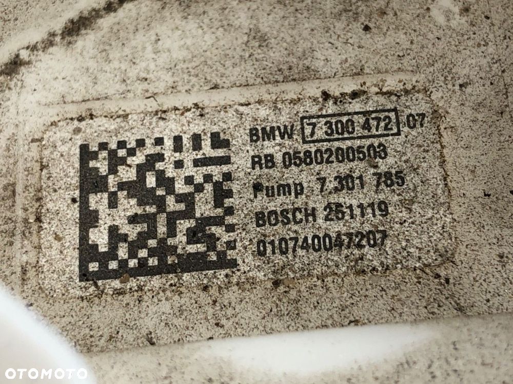 POMPA PALIWA  MINI MINI CLUBMAN (F54) 2014 - 2022 Cooper S ALL4 141 kW [192 KM] benzyna 2015 - 2022 - 5