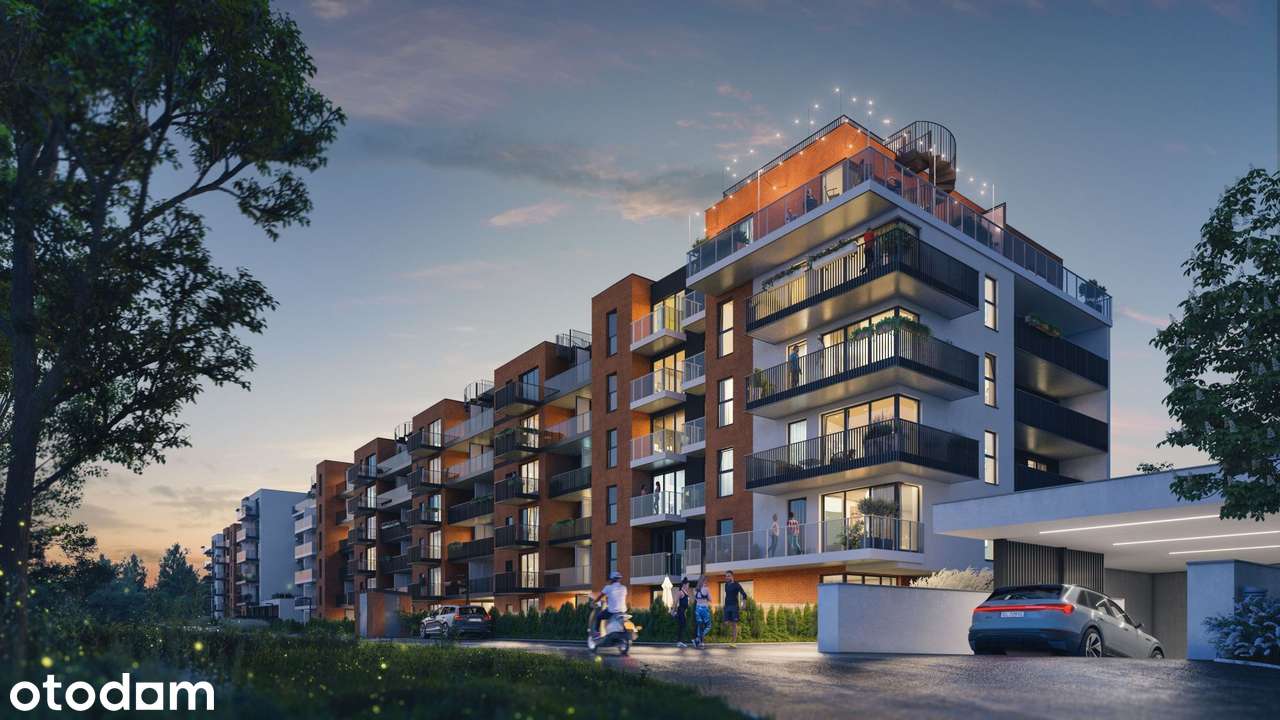 2-pokojowe mieszkanie 46m2 + balkon Bezpośrednio