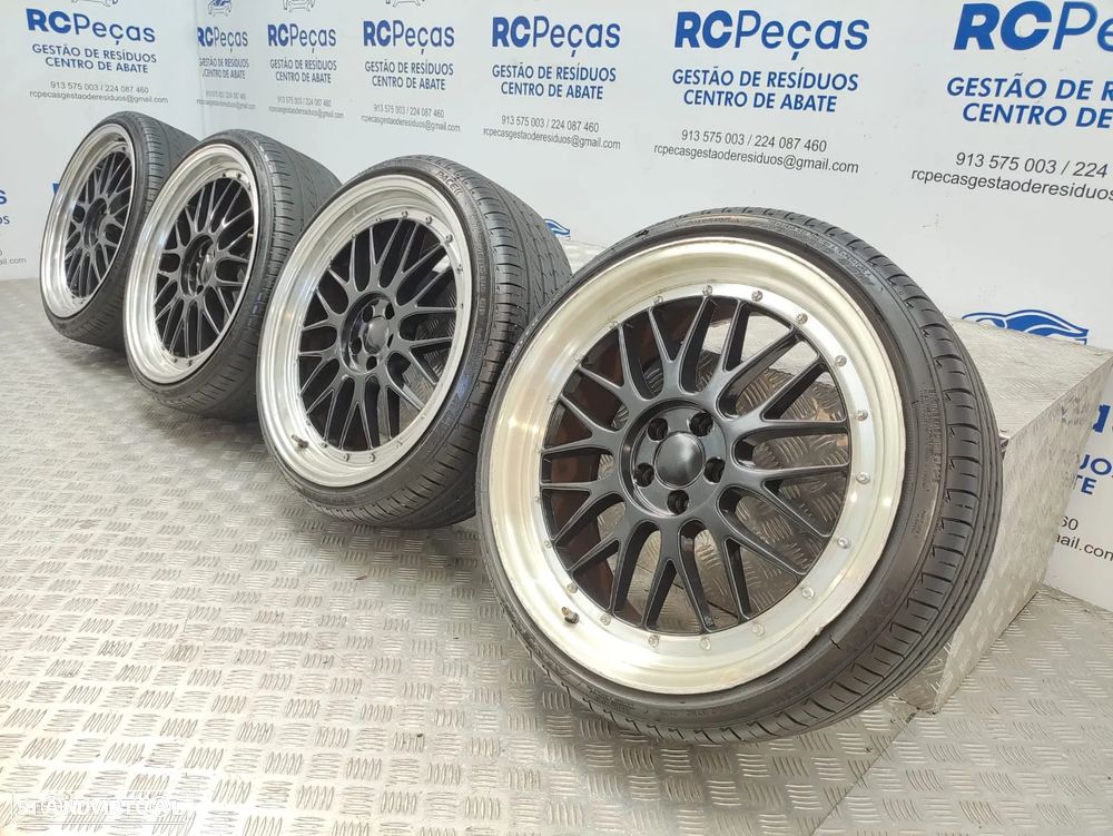 Conjunto Jantes 19 Originais VW Volkswagen Golf 4 5x100 8.5J ET351K8601025S - 7