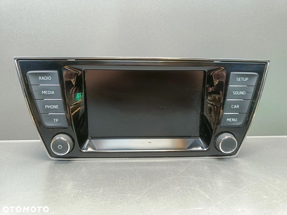 Radio Skoda Fabia 3 III Wyświetlacz Ekran Dotykowy 6V0919604 - 1