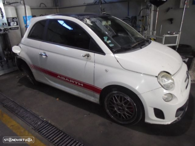 Carro MOT: 169A1000 CXVEL: 55204040  FIAT 500 2 FASE 1 2009 1.3D 75CV 3P BRANCO GASOLEO - 2