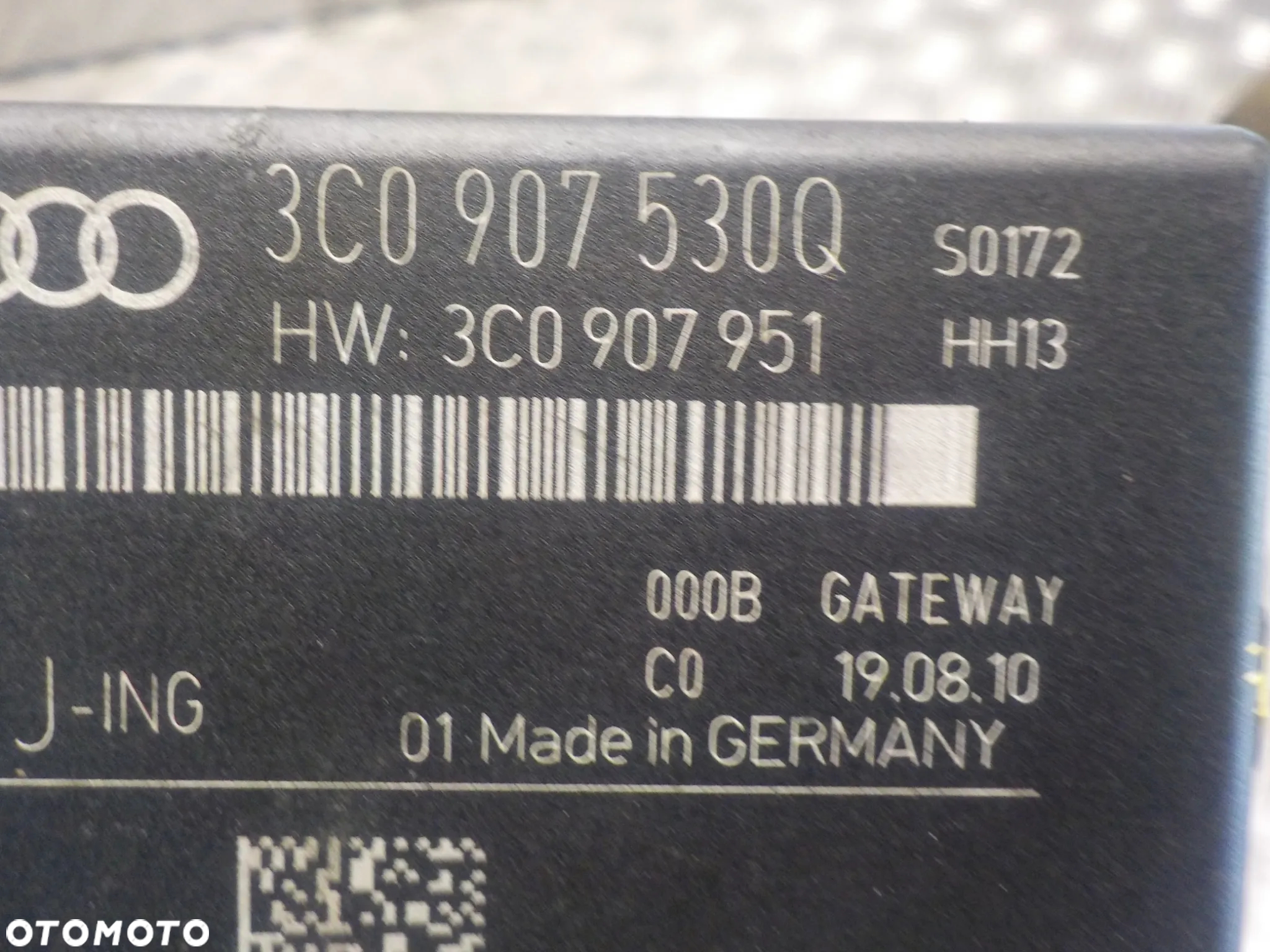 VW PASSAT B6 MODUŁ GATEWAY 3C0907530Q - 2
