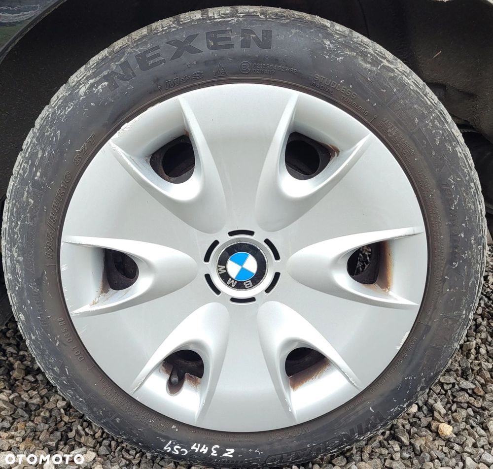 KOŁA FELGI STALOWE 16'' Z OPONAMI I KOŁPAKAMI BMW E81 E82 E87 E88 - 7
