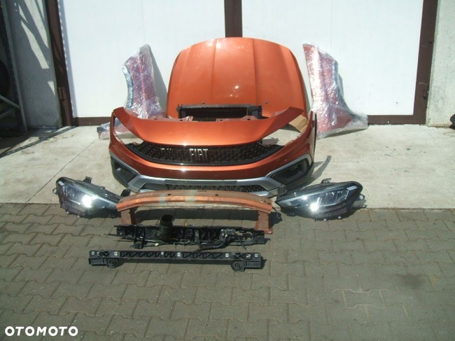 FIAT TIPO CROSS MASKA BŁOTNIK ZDERZAK PRZÓD CHŁODNICE LAMPY EU wzmocnienie - 2
