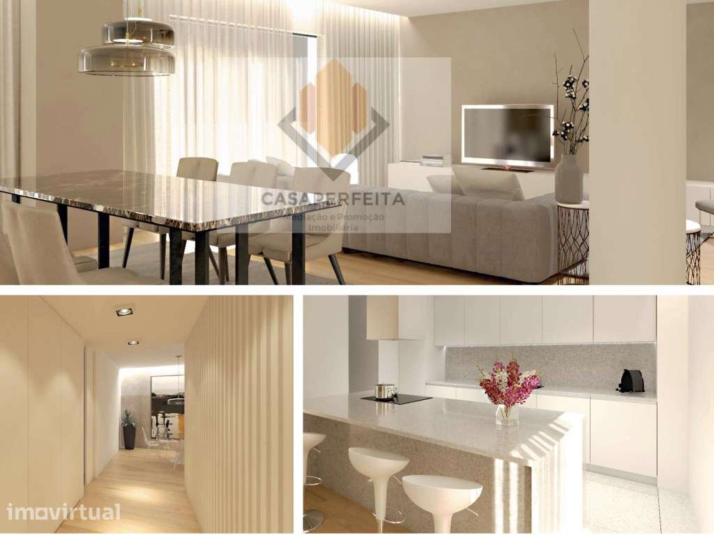 Apartamento T1+1 com Varanda, Lugar de Garagem e Arrumo - Senhora d... - Grande imagem: 3/9