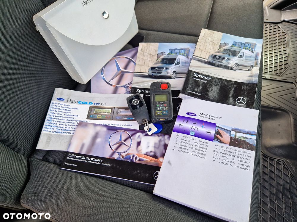 Mercedes-Benz 316 CDI CHŁODNIA / MROŹNIA Carrier Xarios 350 MT | Automat | LED | 230V Podwójna Drukarka - 13