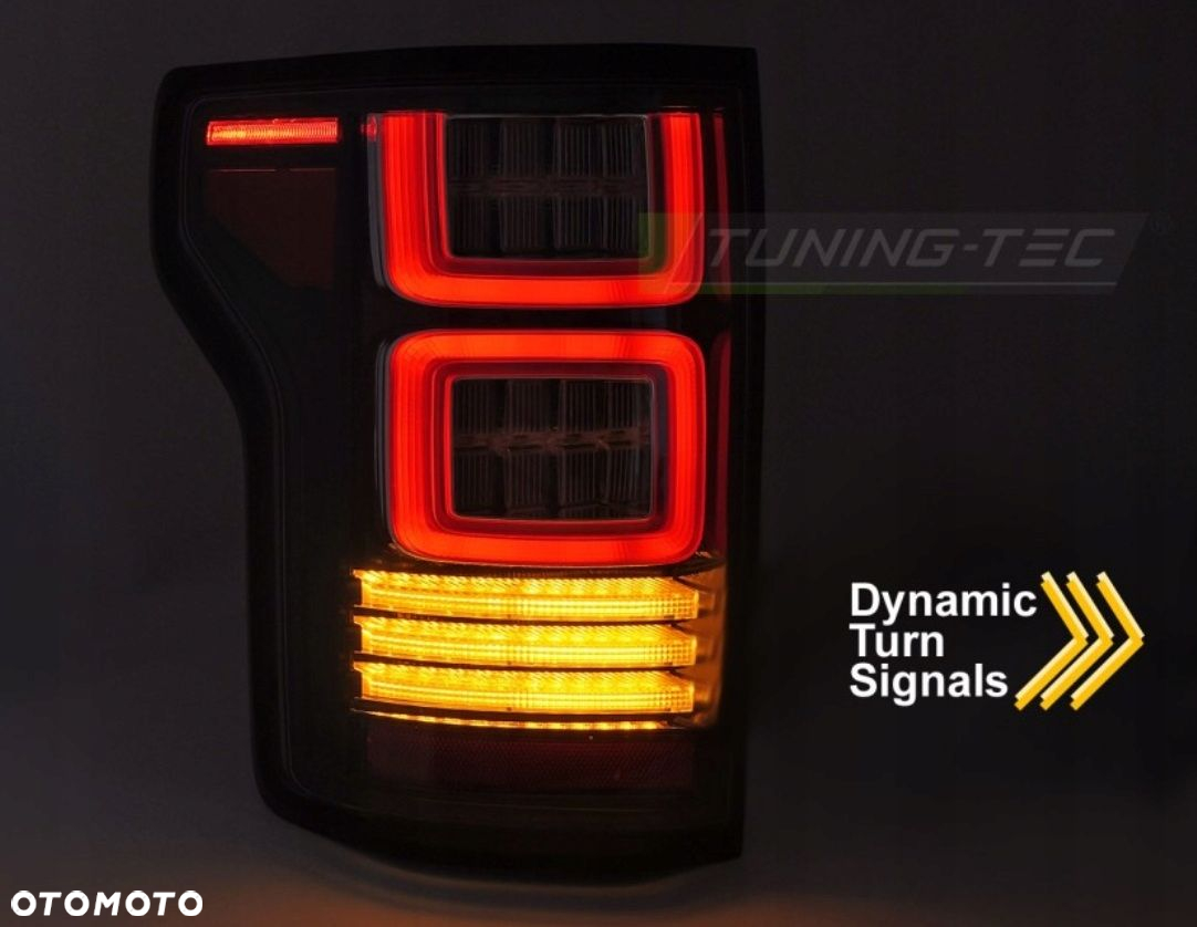 Lampy tyl kpl Full Led Neon Diody Europejskie Ford F150 F-150 XIII mk 13 14 - 2