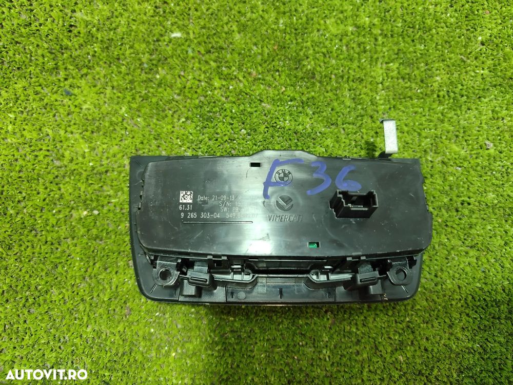 BLOC CONTROL LUMINI BMW SERIA 4 M-PACHET 420D F32 / F33 / F36 2.0 DIESEL 2013 COD OEM 9218531 / 9265303 / 9265303-04 / COUPE 2013-2021 - 6