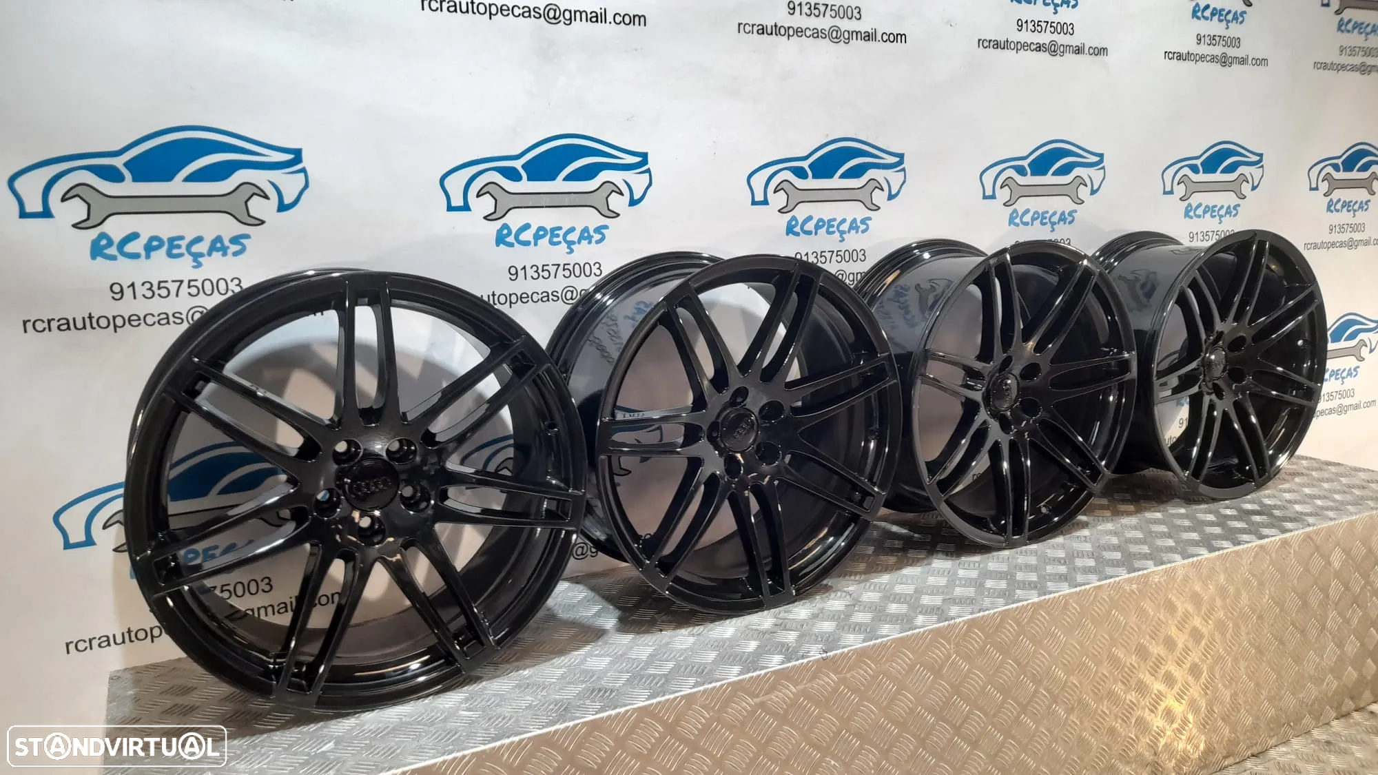 Jantes Originais Audi - 20" RS S-Line 8J ET37 | 9J ET29 | 5X112 - A5 | S5 | RS5 | TT | A4 B8 | A6 C6 - Jante Polegadas S line - 2