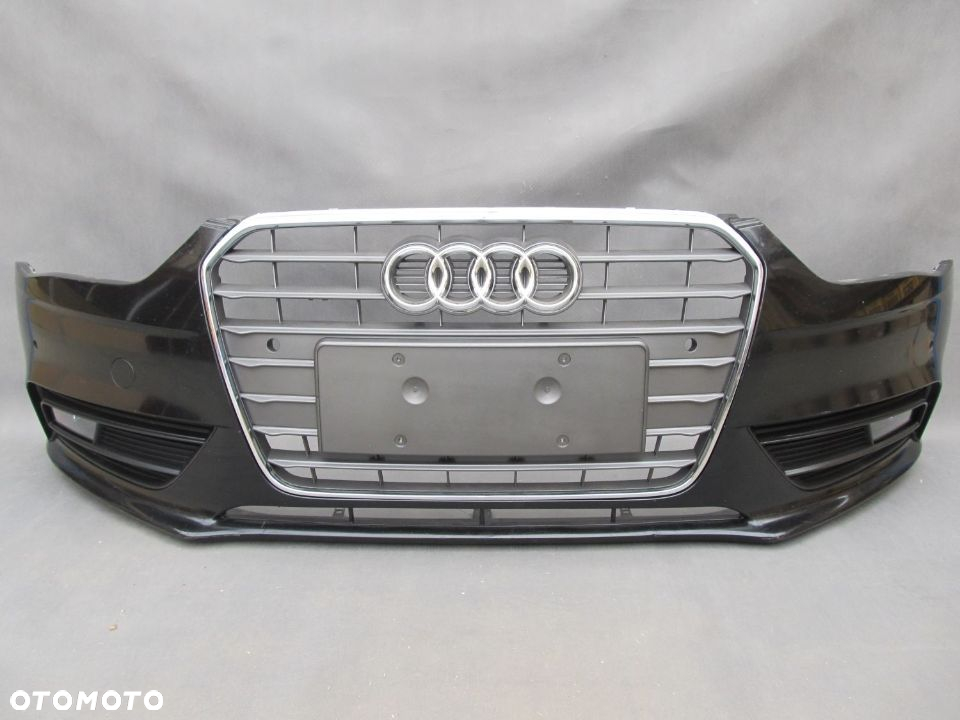 Zderzak przedni Audi A4 B8 11 - 15 Pdc-4 + atrapa Lakier LZ9Y - 6