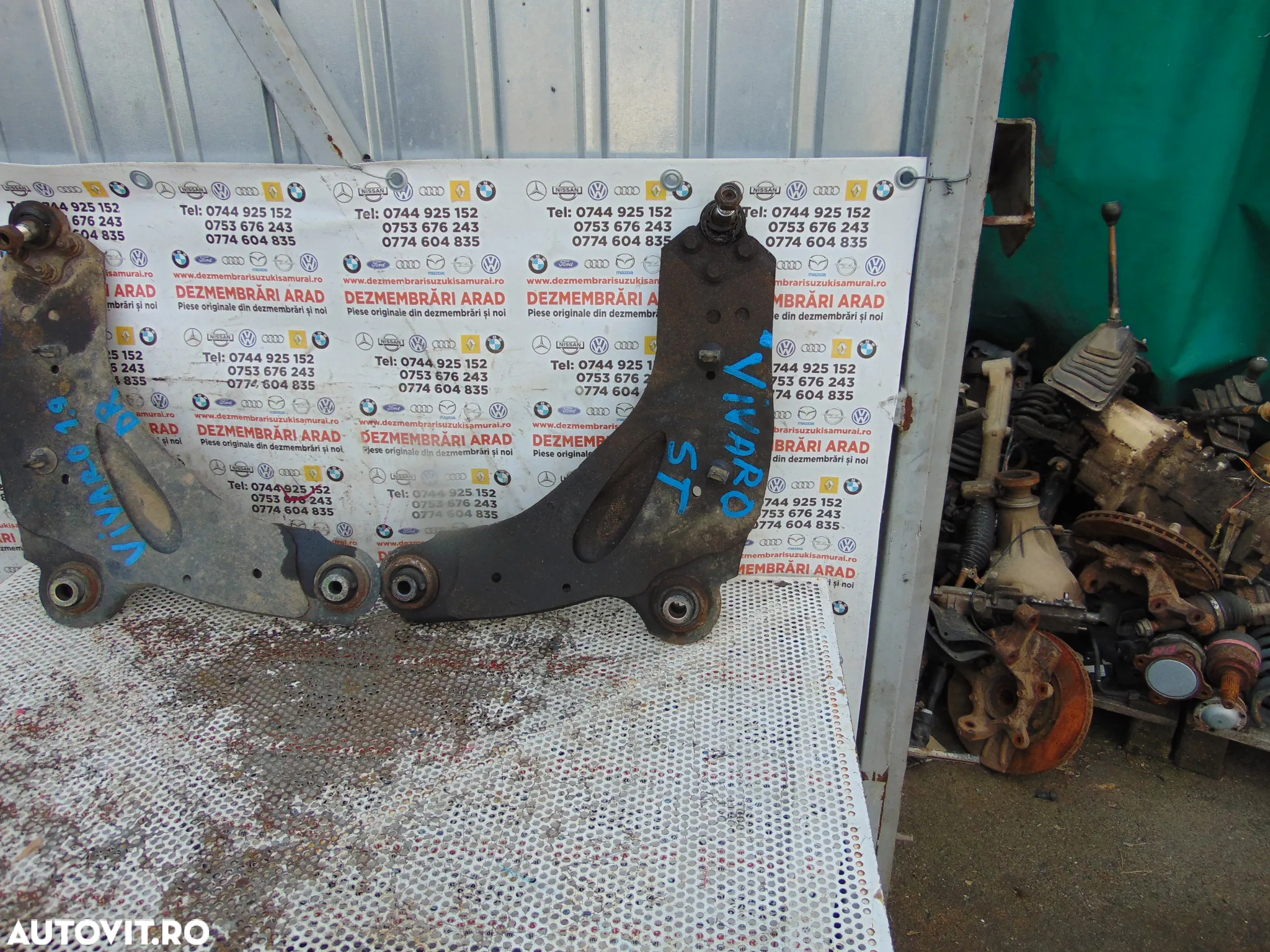 Bascula fata Opel Vivaro 2001-2014 bascule fata stanga dreapta renault Trafic nissan primastar brat fata brate - 2