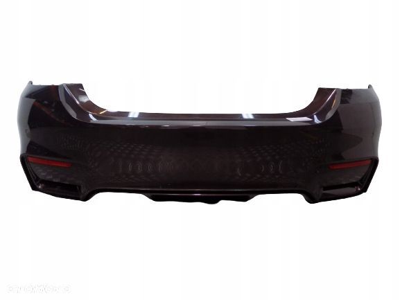 BMW M4 F82 F83 ZDERZAK TYŁ TYLNY 4PDC KOLOR X12 - 1
