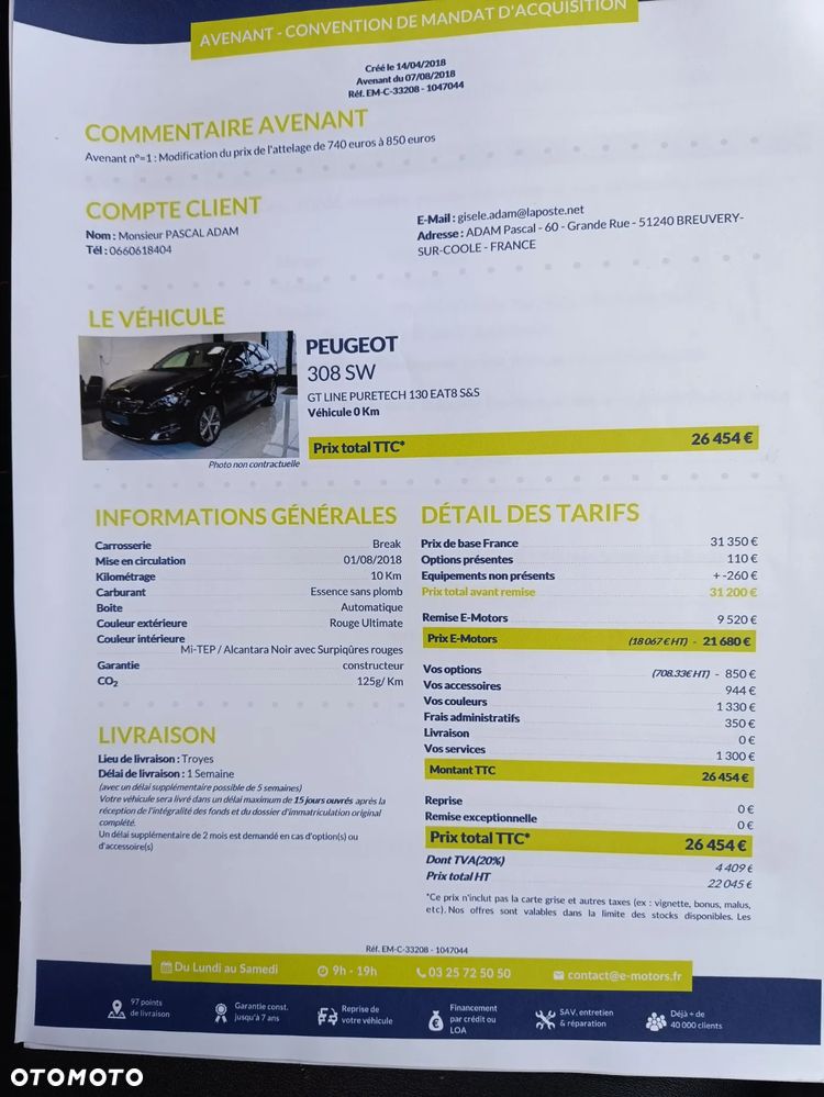 Peugeot 308 1.2 PureTech GT Pack S&S EAT8 - 20