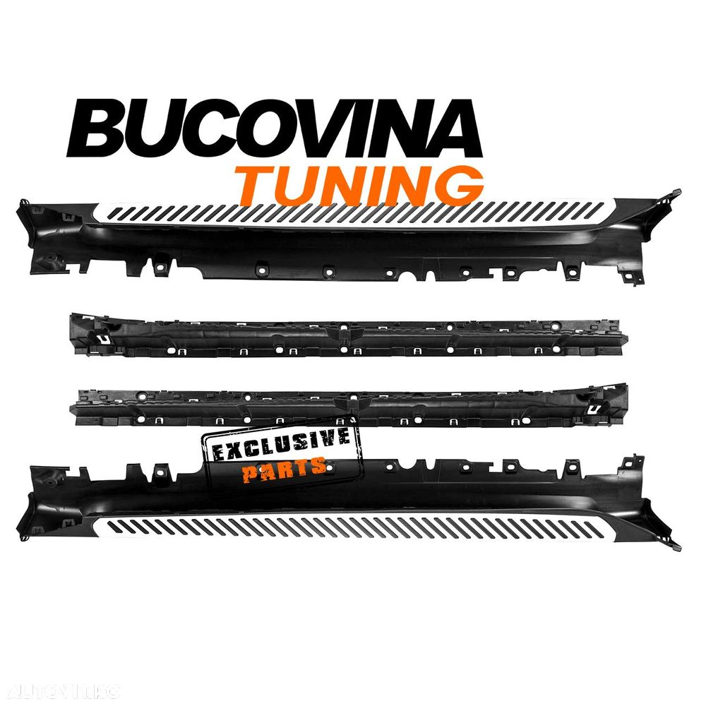 Praguri Aluminiu compatibile cu BMW X6 F16 - 8