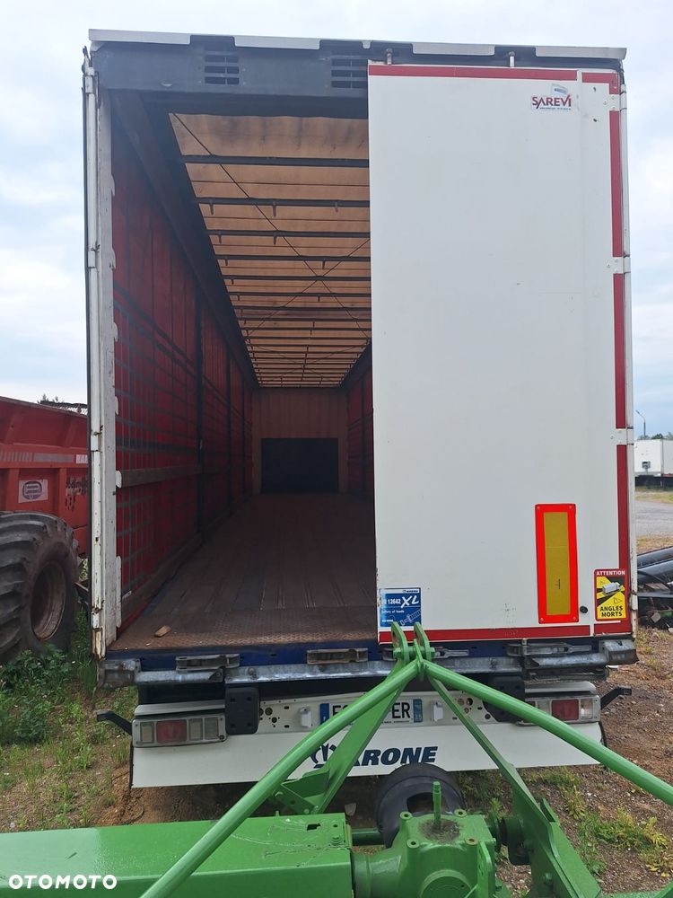 Krone Firanka Krone standard/ podnoszony dach / mocna podłoga/ SAF - 9