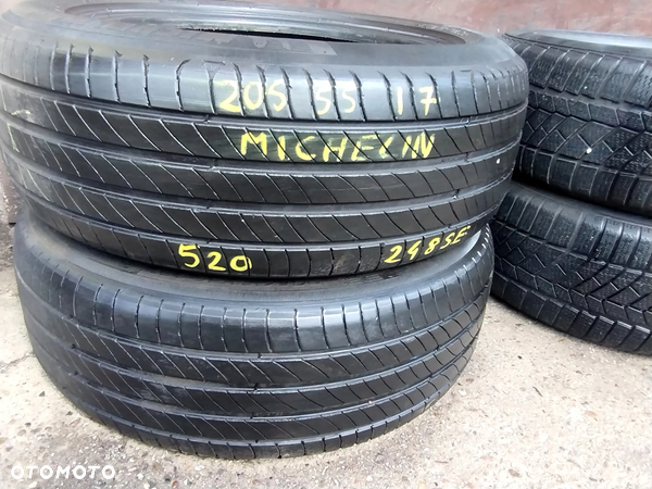 205/55R17 91V 4x 4szt. OPONY LETNIE Lato MICHELIN PRIMACY 4 6mm Legnica ALU-RAD 21r. 205/55