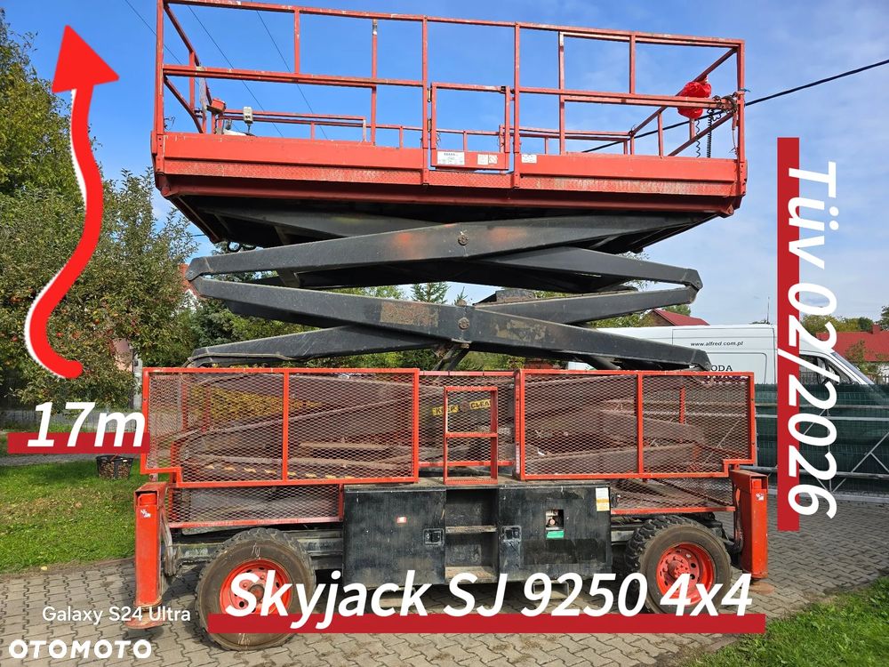 Skyjack Sj 9250 4x4 Diesel 17 metrów Aktualny Tüv - 1